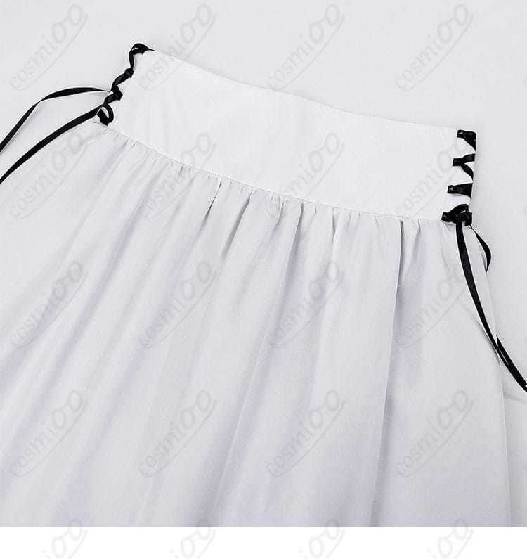 メイド服 スカートウエスト細部｜幽鬼 コスプレ衣装 フィット感