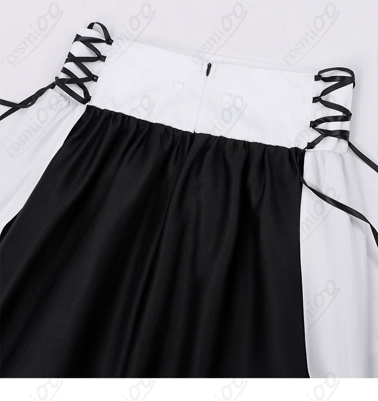 メイド服 スカート装飾ディテール｜クラシカルなデザイン
