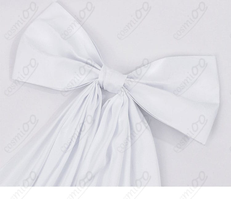 メイド服 白色リボン装飾｜幽鬼 メイド服の象徴的アクセント