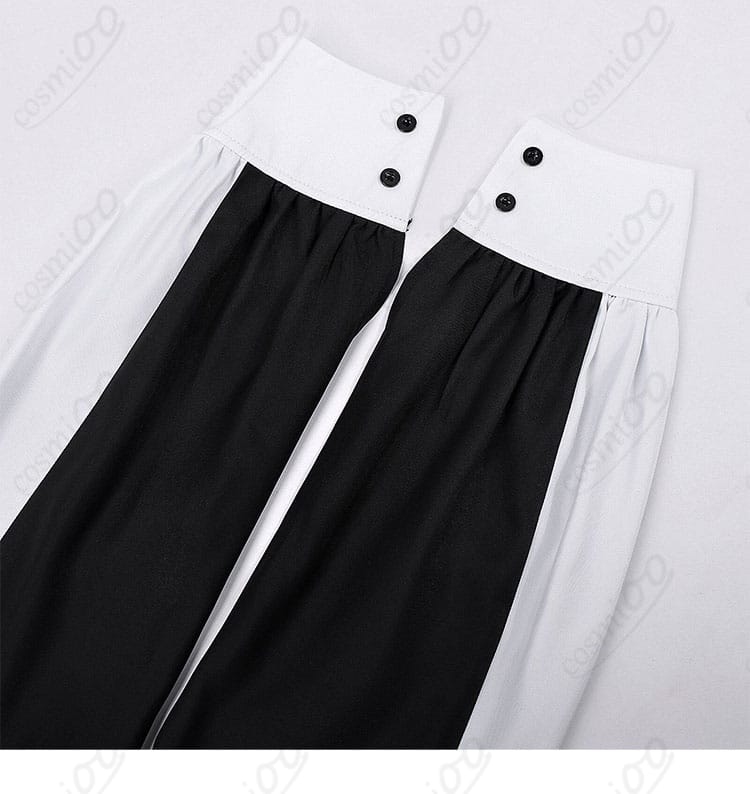 メイド服 衣袖装飾ディテール｜細部までこだわった仕上げ