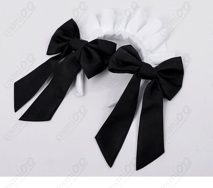 メイド服 カチューシャ装飾｜頭飾りディテールをチェック