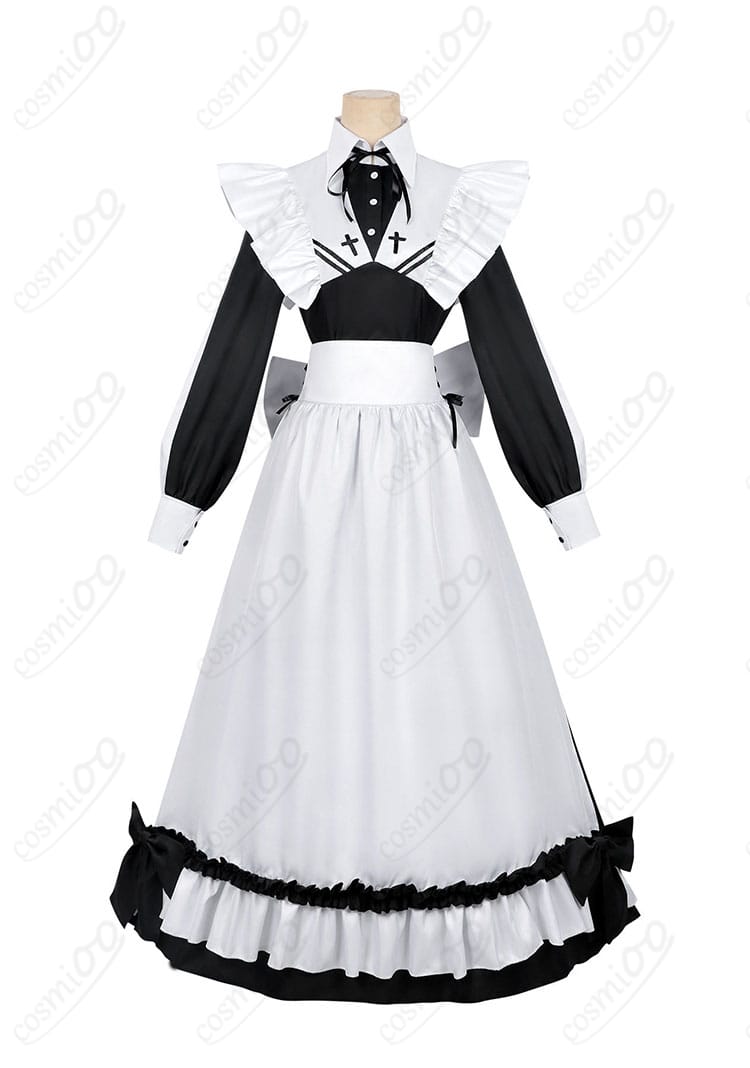幽鬼 メイド服コスプレ衣装 正面｜死亡遊戯で飯を食う。高再現デザイン