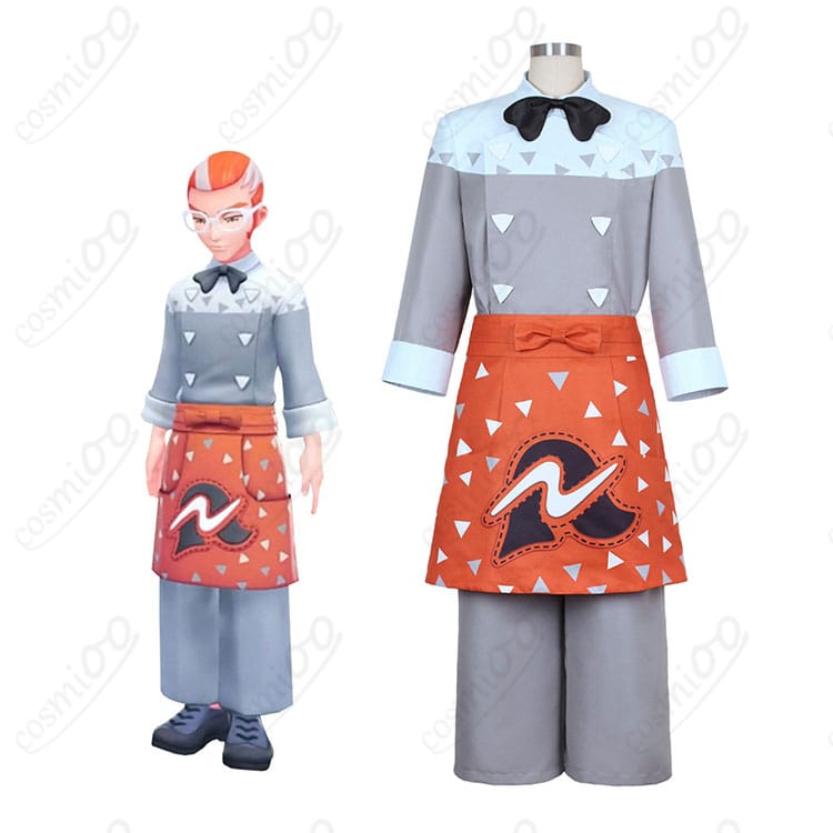 ポケモンレジェンズZ-A グリ フレア団ヌーヴォ衣装 コスプレ衣装 人物着用イメージ 全体コーディネート