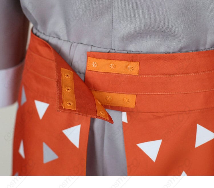 グリ コスプレ衣装 留め具装飾 ディテール重視