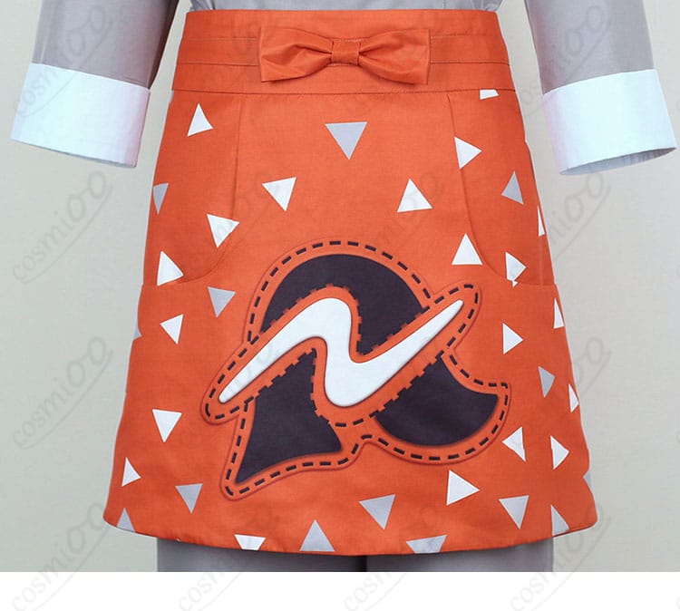 グリ フレア団ヌーヴォ衣装 囲裙エプロン装飾 細部再現