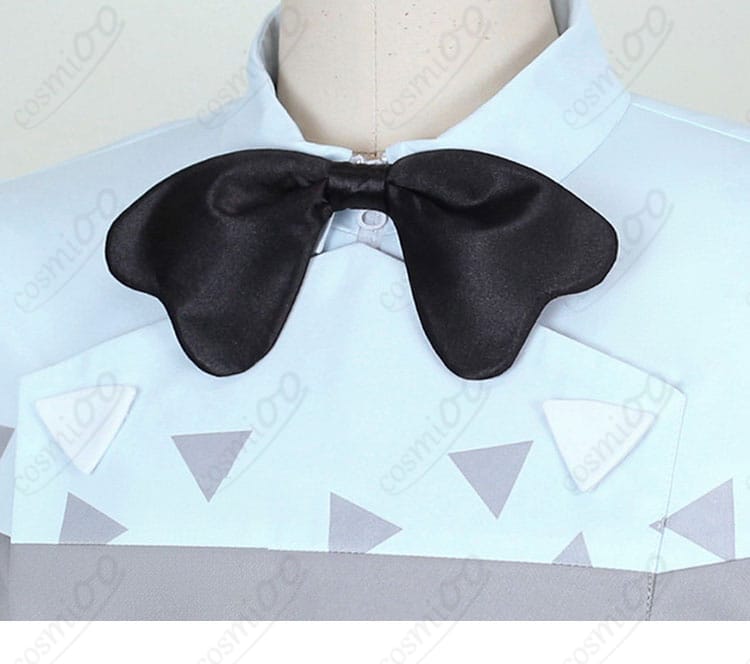 グリ コスプレ衣装 黒色領結 装飾ディテール 高品質仕上げ