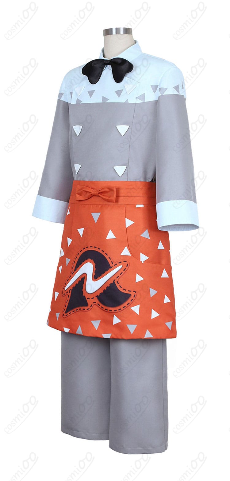 ポケモンレジェンズZ-A グリ コスプレ衣装 側面シルエット 落ち着いた雰囲気