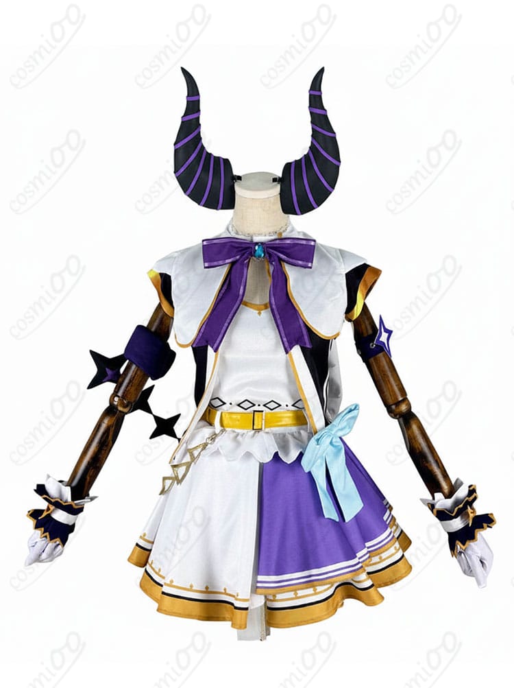 hololive ラプラス・ダークネス アイドル衣装 コスプレ衣装 正面デザイン 全体シルエット確認