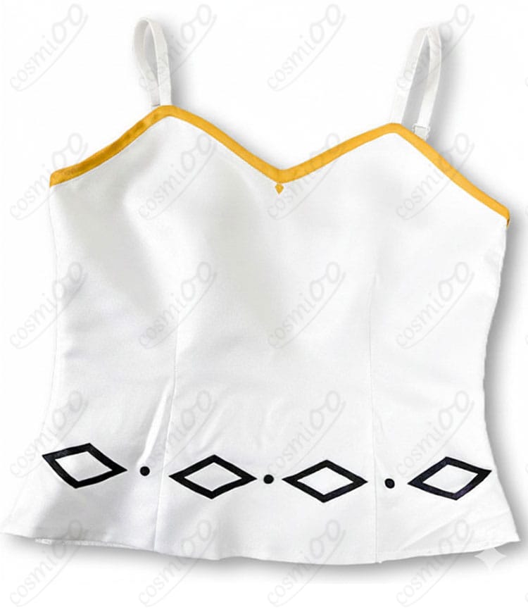 hololive ラプラス・ダークネス アイドル衣装 上衣装飾細部 刺繍とデザイン表現