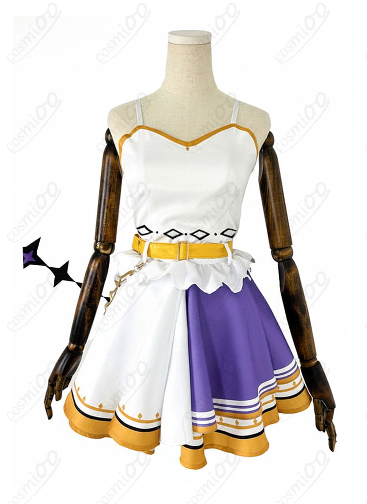 ラプラス・ダークネス アイドル衣装 スカート装飾 正面 ディテール重視のコスプレ衣装