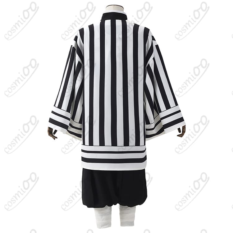 鬼滅の刃 伊黒小芭内 蛇柱 隊服コスプレ衣装 刺繍入りフルセット - 3枚目の画像