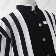 鬼滅の刃 伊黒小芭内 蛇柱 隊服コスプレ衣装 刺繍入りフルセット - 6枚目の画像（サムネイル）