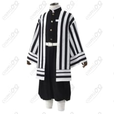 鬼滅の刃 伊黒小芭内 蛇柱 隊服コスプレ衣装 刺繍入りフルセット - 2枚目の画像（サムネイル）