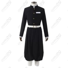 鬼滅の刃 伊黒小芭内 蛇柱 隊服コスプレ衣装 刺繍入りフルセット - 4枚目の画像（サムネイル）