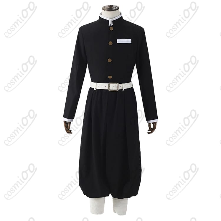 鬼滅の刃 伊黒小芭内 蛇柱 隊服コスプレ衣装 刺繍入りフルセット - 4枚目の画像