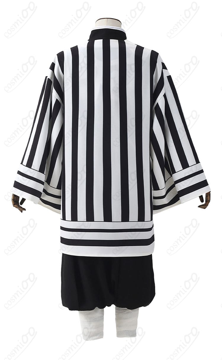 鬼滅の刃 伊黒小芭内 蛇柱 隊服 コスプレ衣装 背面デザイン 全体バランスが分かる