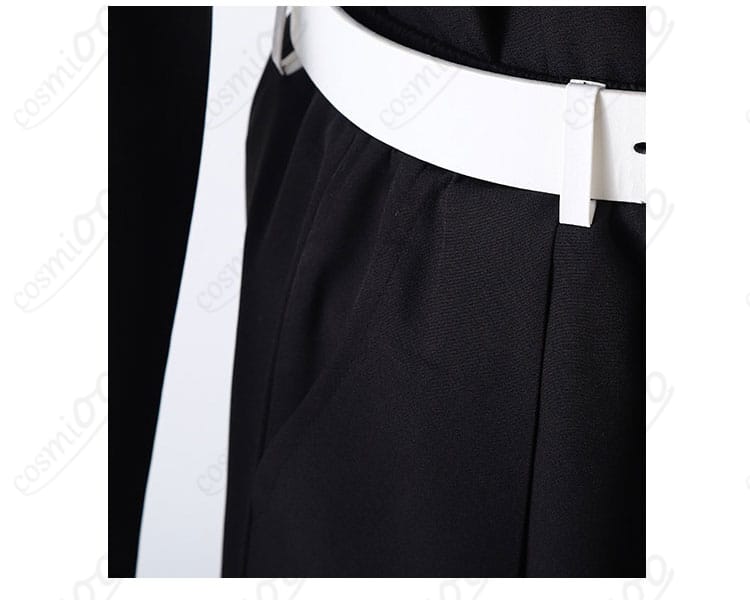 鬼滅の刃 伊黒小芭内 蛇柱 隊服 衣袋ディテール 縫製と質感をしっかりチェック