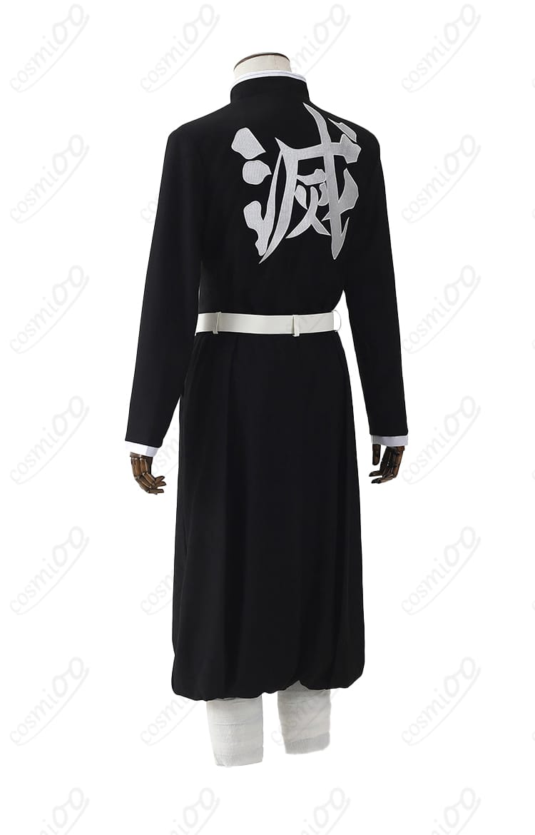 鬼滅の刃 伊黒小芭内 蛇柱 隊服 背面装飾ディテール 柄と縫製の質感をチェック