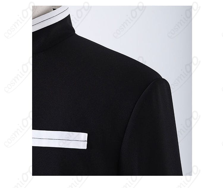 鬼滅の刃 伊黒小芭内 蛇柱 隊服 肩装飾ディテール キャラクターらしさを表現