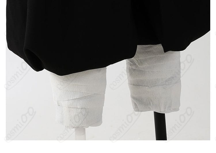 鬼滅の刃 伊黒小芭内 蛇柱 隊服 パンツ裾ディテール 全体コーデの完成度を確認