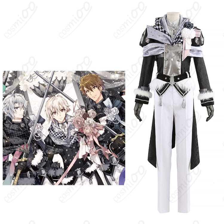 アイドリッシュセブン TRIGGER 10周年記念衣装 コスプレ 八乙女楽・九条天・十龍之介 人物着用イメージ 全身スタイル確認