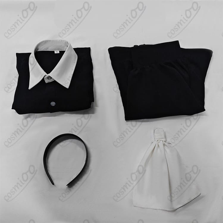 ブルーアーカイブ 天童アリス 名もなき神々の王女 メイド服コスプレ衣装 - 4枚目の画像