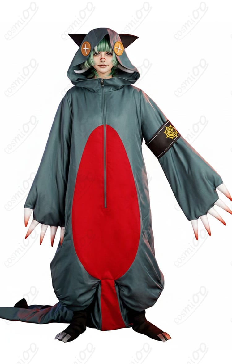 ガチアクタ ギータ コスプレ衣装 着用正面イメージ｜イベント・撮影におすすめ