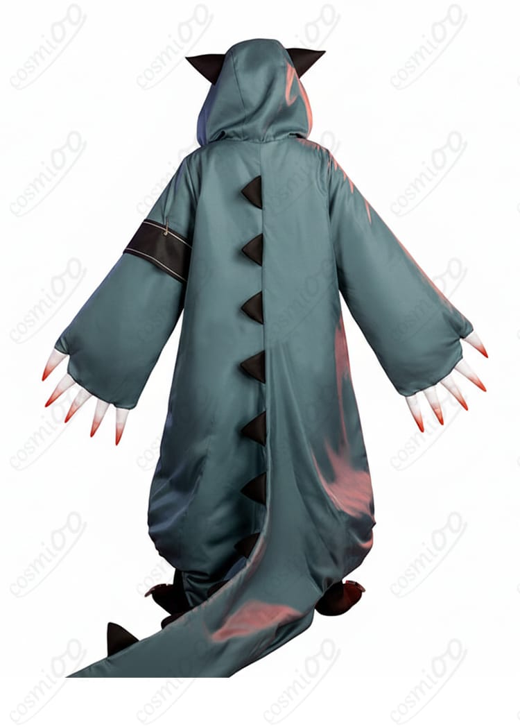ガチアクタ ギータ コスプレ衣装 着用背面｜存在感ある怪獣風デザイン
