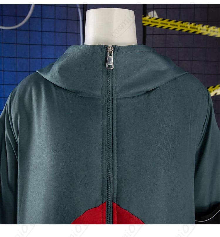 ガチアクタ ギータ コスプレ衣装 ファスナー装飾ディテール｜細部まで高再現