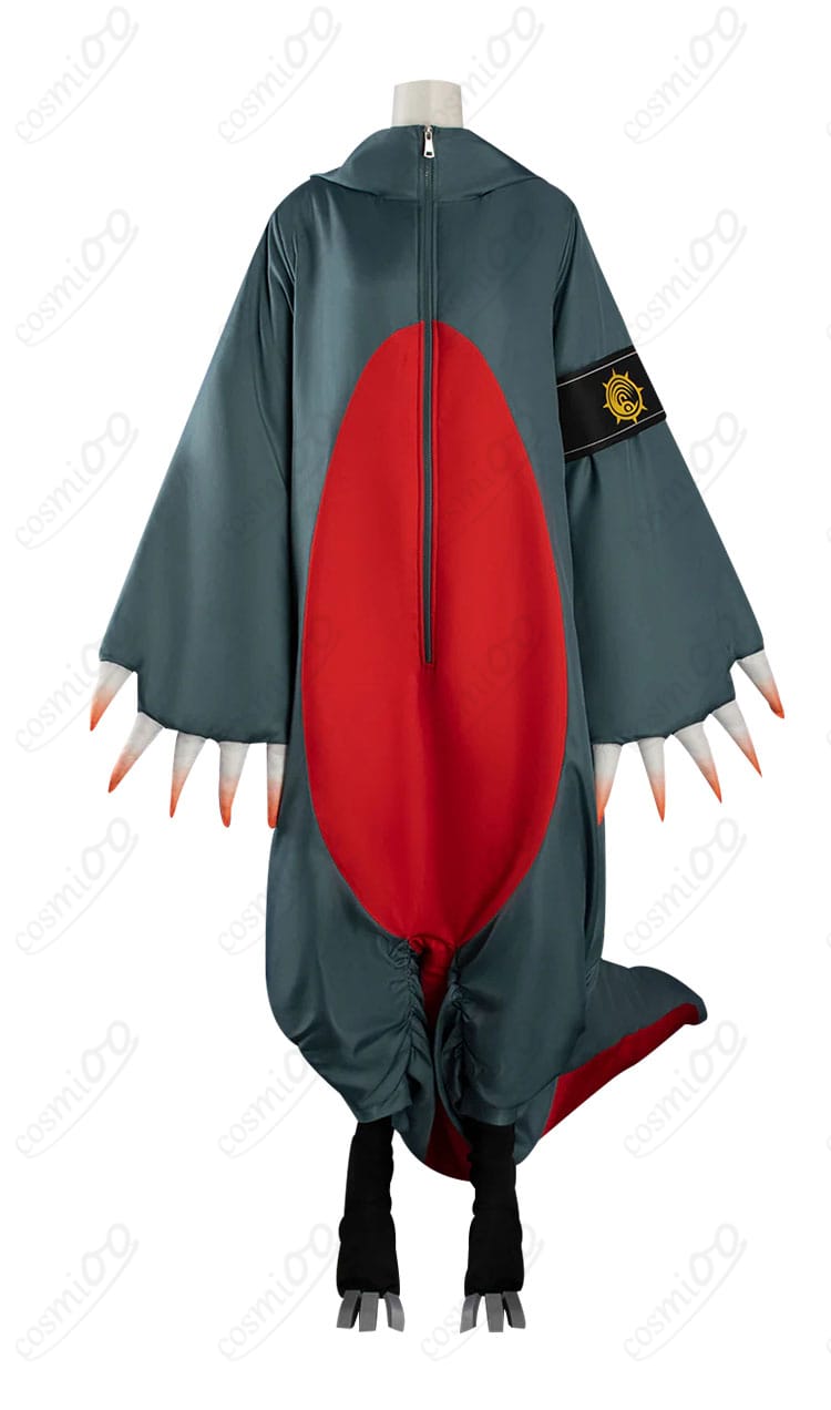 ガチアクタ ギータ 怪獣風コスプレ衣装 正面図｜シルエットと配色を確認