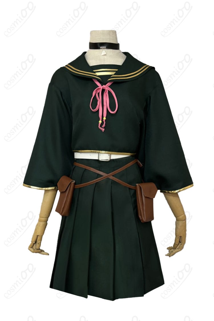 デッドアカウント 漆栖川希詠 コスプレ衣装 正面｜トップスとスカートのシルエットを確認