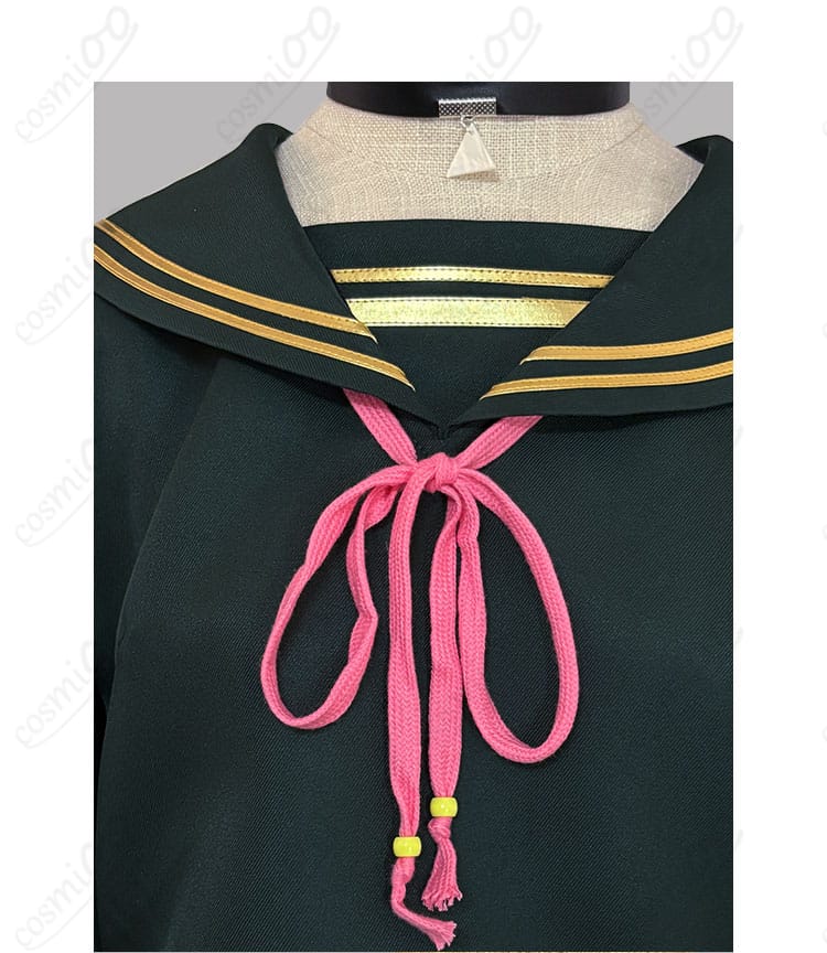 漆栖川希詠 コスプレ衣装 領口装飾アップ｜チョーカーとの相性も確認できる