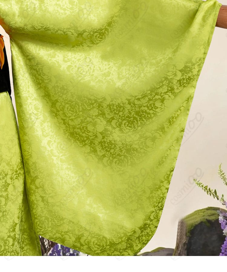 鬼滅の刃 嘴平琴葉 コスプレ衣装 袖デザイン詳細|柔らかな動きと上品さを演出する袖部分