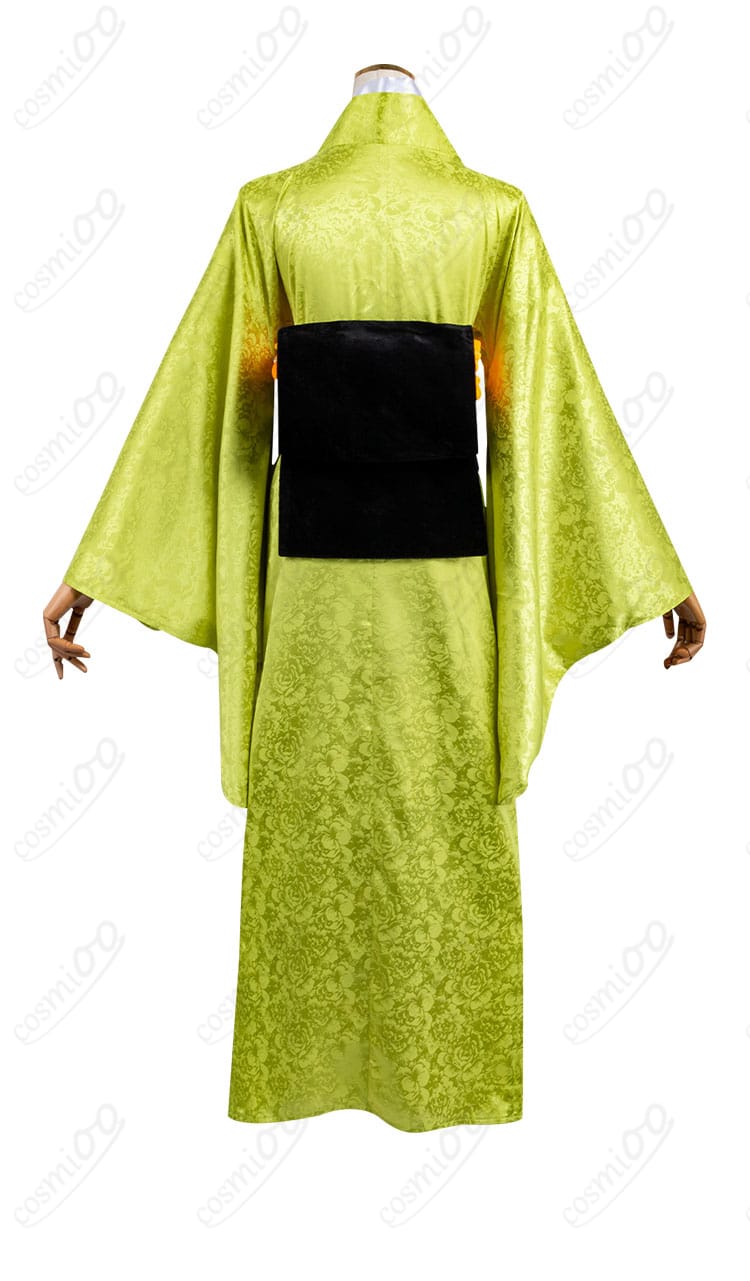 鬼滅の刃 嘴平琴葉 コスプレ衣装 背面デザイン|後ろ姿まで美しく再現された高品質仕上げ