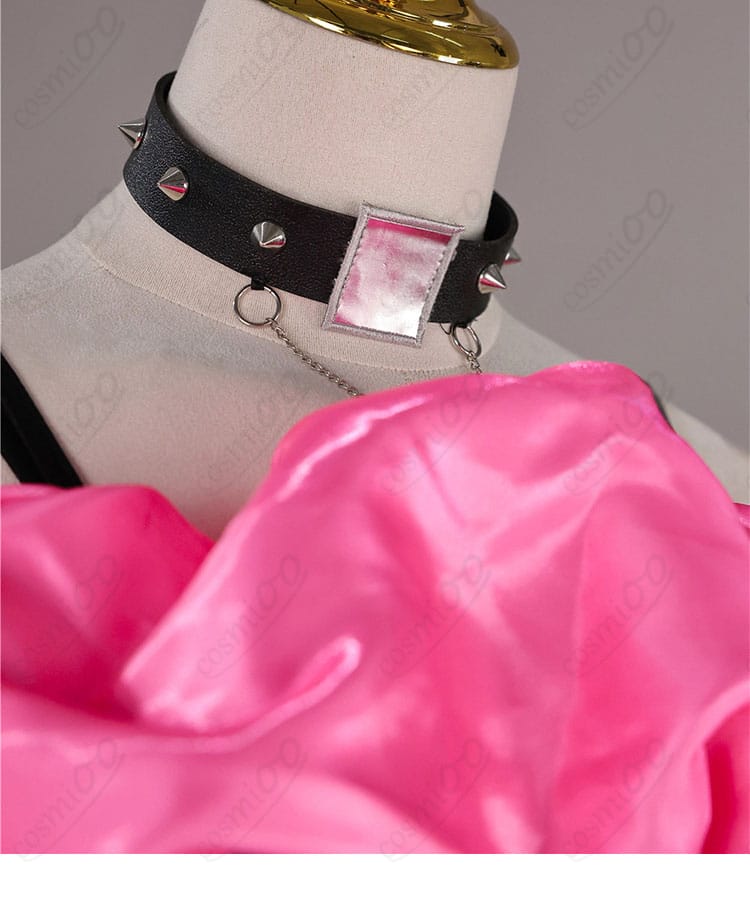 綺々羅々ヴィヴィ ステージ衣装 襟元装飾ディテール｜上品で華やかな仕上がり