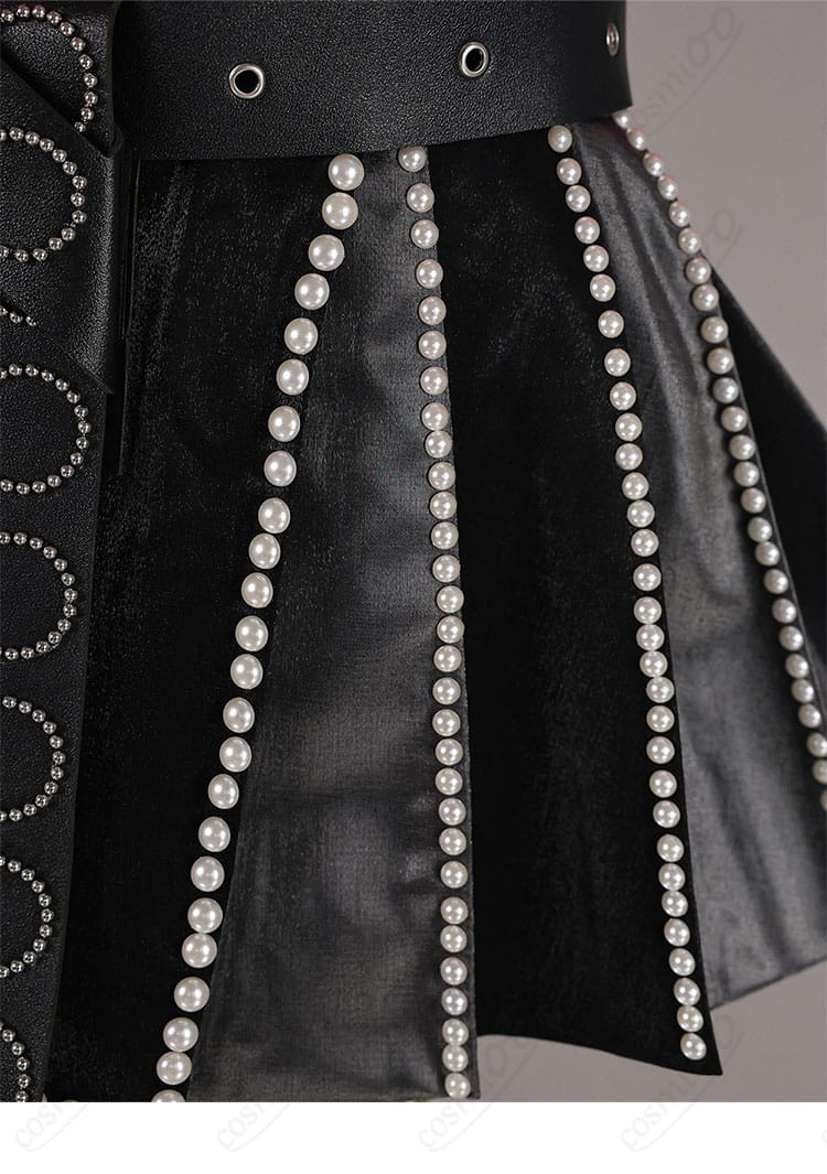 綺々羅々ヴィヴィ コスプレ衣装 スカート装飾ディテール｜動きに合わせて美しく揺れる