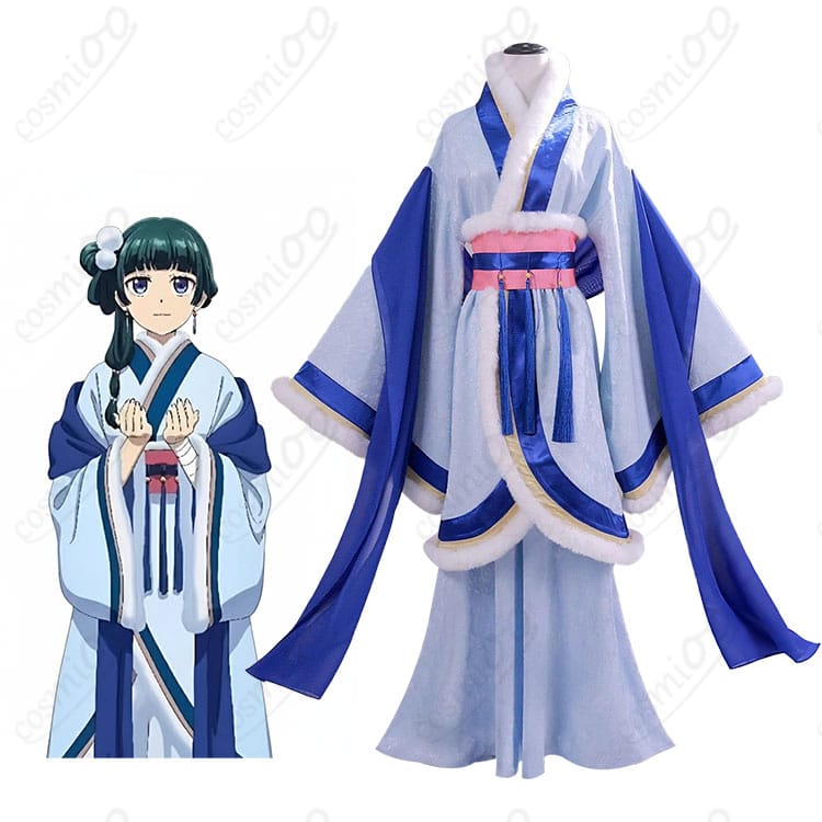 薬屋のひとりごと 猫猫（マオマオ）冬服 コスプレ衣装 着用イメージ 全身人物ビジュアル 高再現デザイン