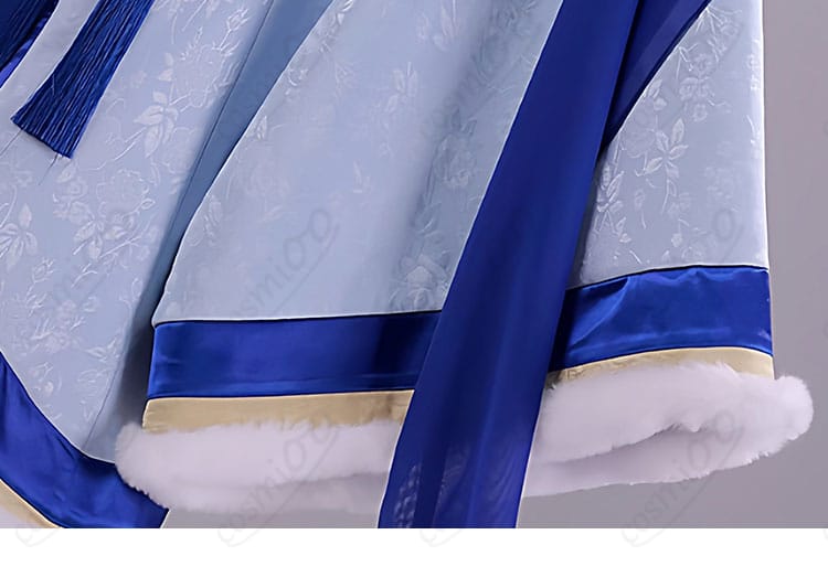 薬屋のひとりごと 猫猫 冬服 コスプレ衣装 袖口装飾細部 動きやすさを考慮したデザイン