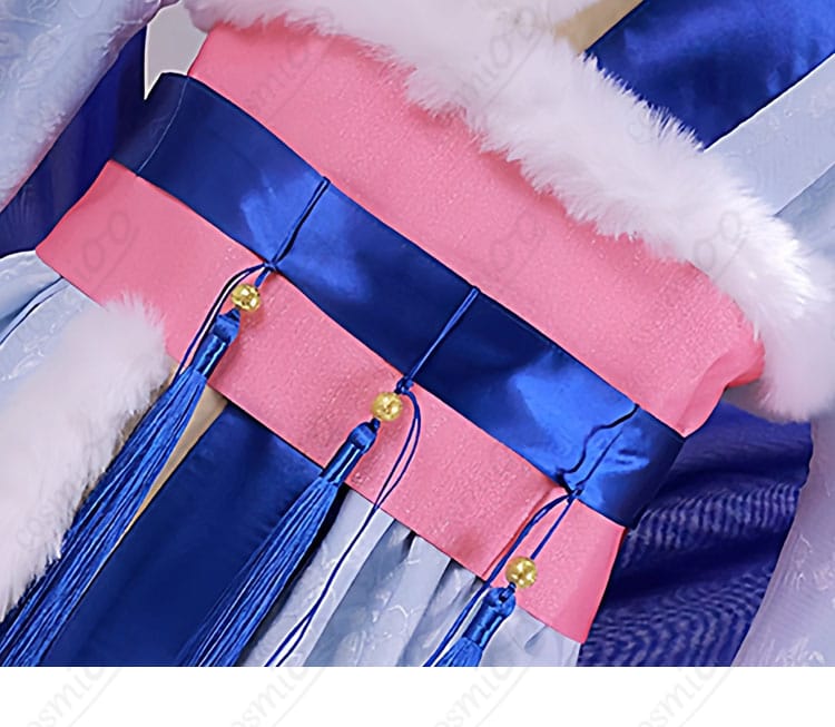 薬屋のひとりごと 猫猫 冬服 コスプレ衣装 腰封装飾ディテール 実用性と世界観を両立