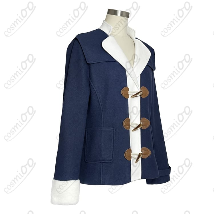 ウマ娘 ユキノビジン 勝負服（コート）コスプレ衣装 手袋付き - 2枚目の画像