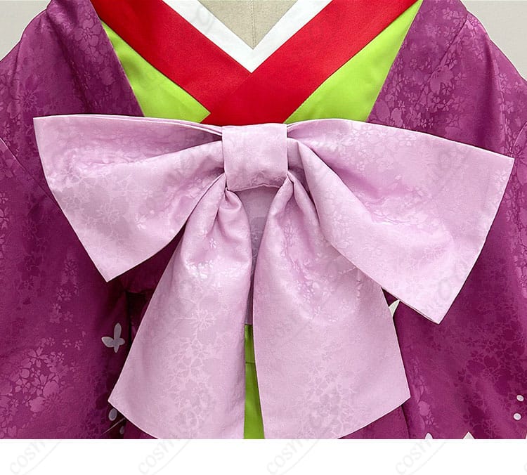 黒執事 藍猫 花魁風コスプレ 腰帯リボン装飾｜女性らしさを引き立てるデザイン