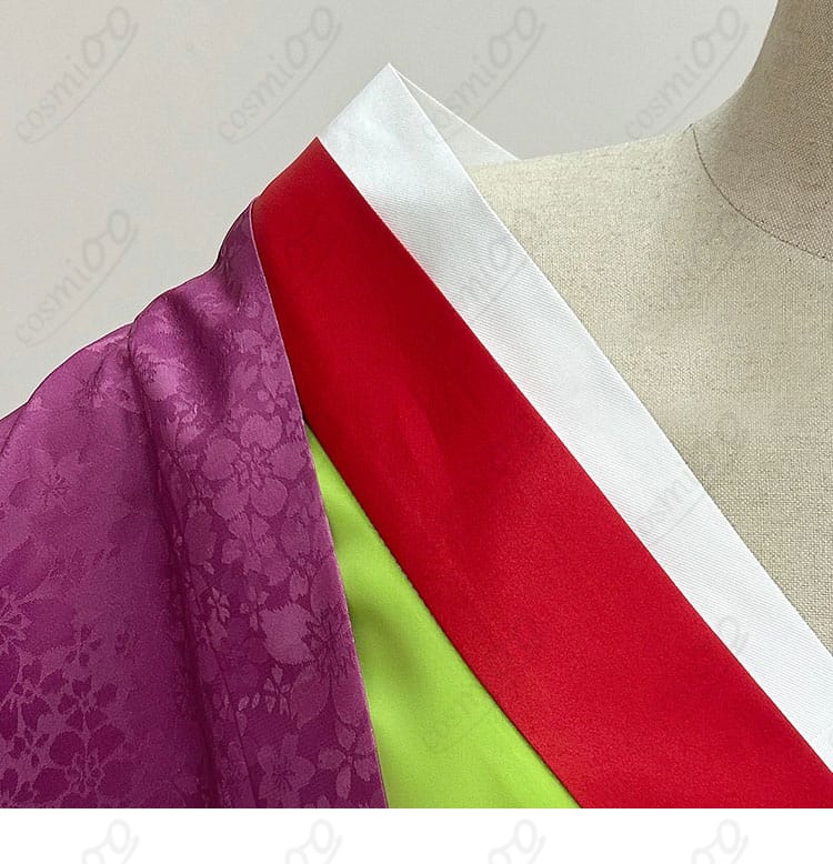 黒執事 藍猫 花魁衣装 襟元装飾アップ｜細部までこだわった高品質仕立て