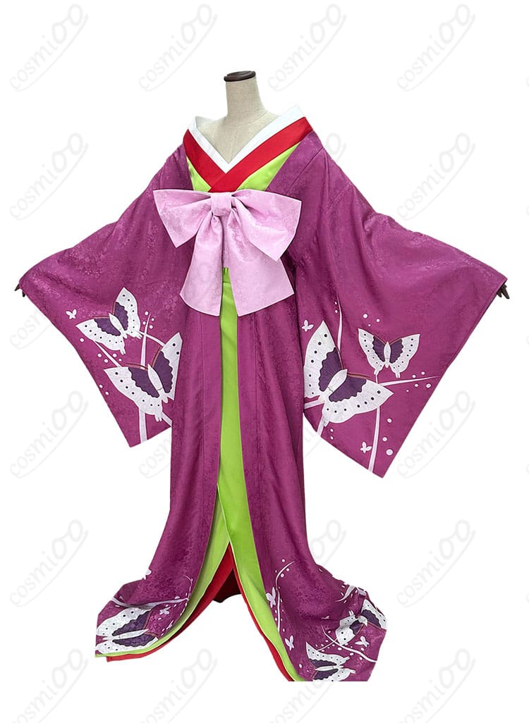 黒執事 藍猫 花魁風コスプレ衣装 正面デザイン｜高再現ディテールで撮影映え