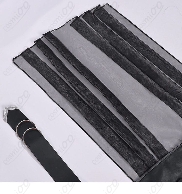 超かぐや姫!酒寄彩葉 コスプレ衣装 裾装飾ディテール|動きのあるシルエット