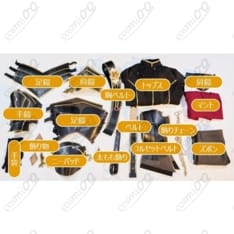 プロジェクトセカイ 青柳冬弥 シュヴァリエ・ノワール コスプレ衣装｜気品あふれる黒騎士デザイン - 6枚目の画像（サムネイル）