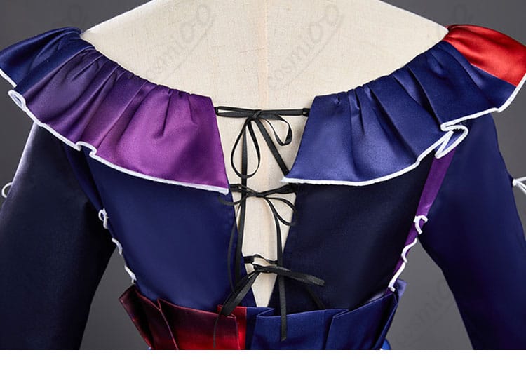 暁山瑞希 knitting colors 衣装 背面装飾｜ライブ衣装らしい世界観を再現