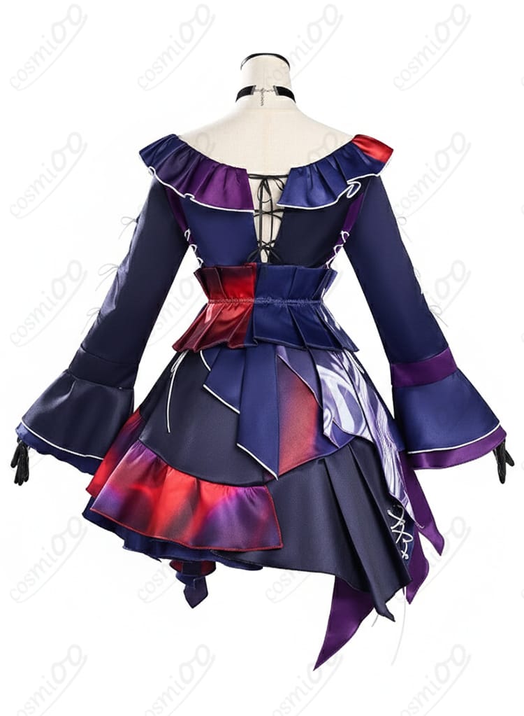 プロセカ 暁山瑞希 knitting colors コスプレ衣装 背面デザイン｜後ろ姿までこだわった高再現仕様