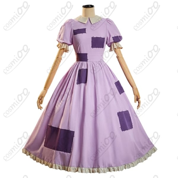 デジタル・サーカス ラガサ（Ragatha）衣装 かわいい薄手ワンピ＋帯・髪飾り付 S〜XL