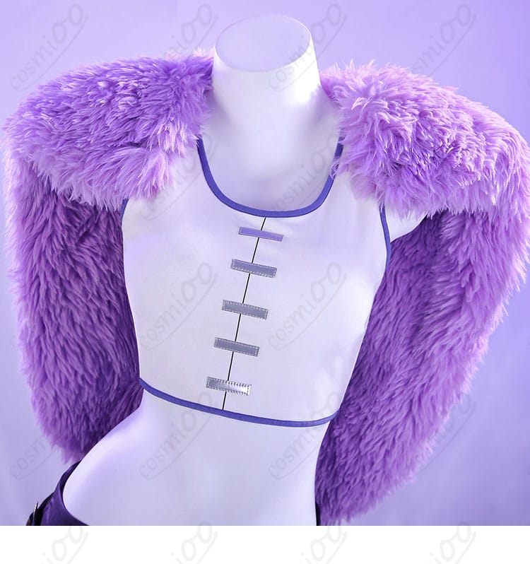 ニコ・ロビン エルバフ編 コスプレ衣装 襟元装飾ディテール|上品さと知性を感じる仕上がり