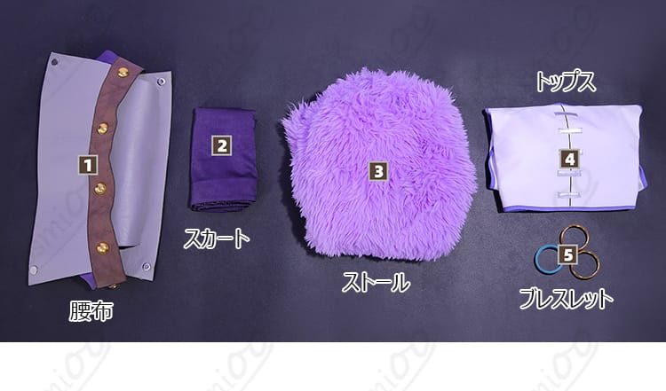 ONE PIECE ニコ・ロビン エルバフ編 コスプレ衣装 セット内容一覧|撮影・イベントにすぐ使える構成